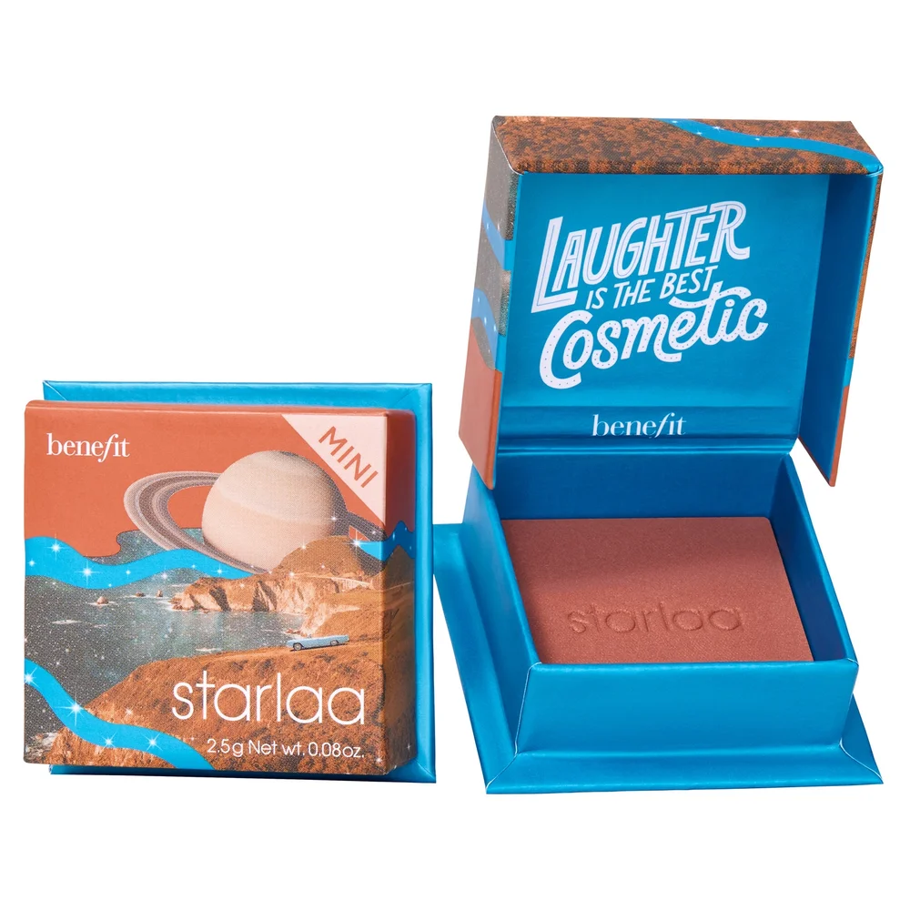 benefit WANDERful World Blush Mini Starlaa Rosy Bronze Blush 2.5g Image 1