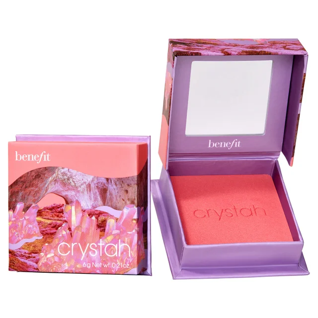 benefit WANDERful World Blush Crystah Strawberry Pink Blush 6g