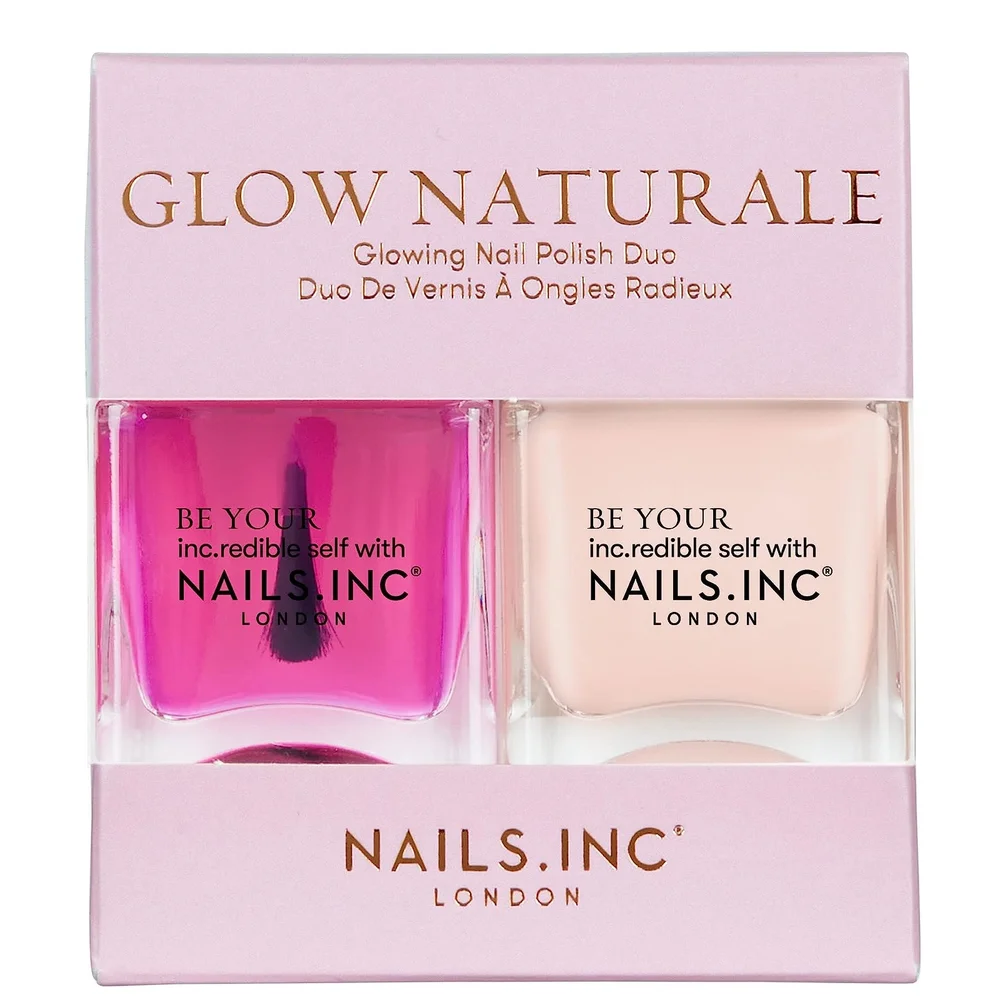 NAILS.INC Nail Polish Duo Glow Naturale Image 1