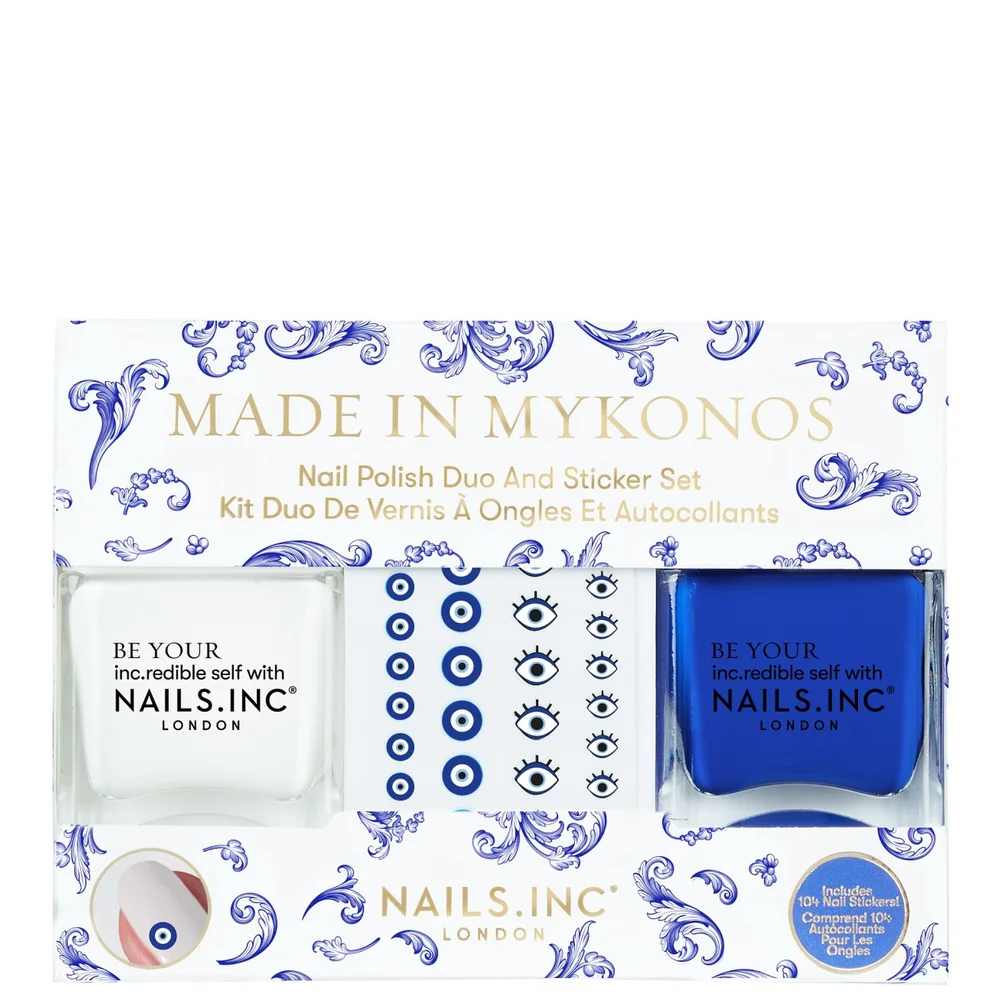 NAILS.INC Nail Polish Duo Made In Mykonos Image 1