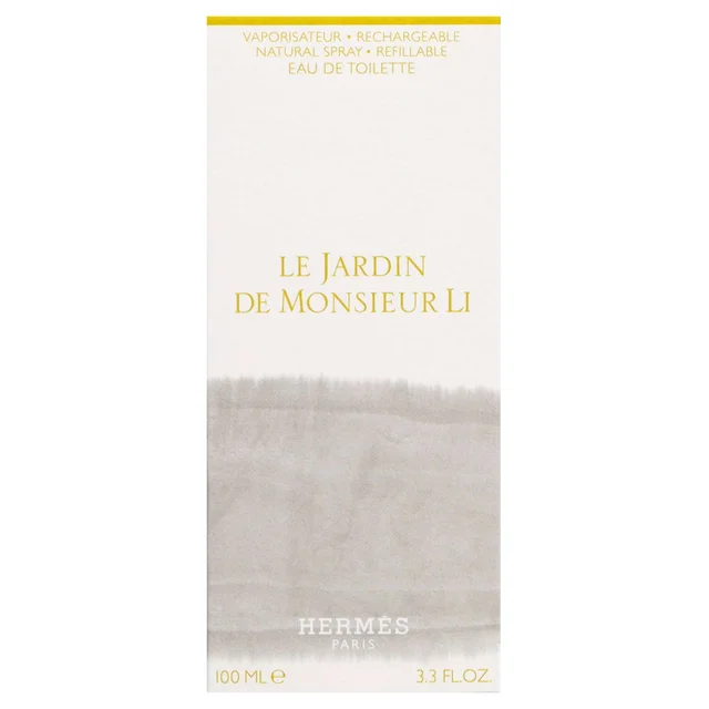 Hermès Jardin de Monsieur Li Eau de Toilette Natural Spray 100ml