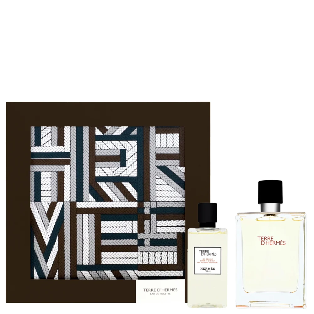 Hermès Terre d’Hermès Eau de Toilette Spray 100ml Gift Set (Worth £116.80) Image 1