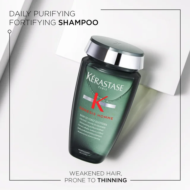 Kérastase Genesis Homme Daily Purifying Fortifying Shampoo 250ml
