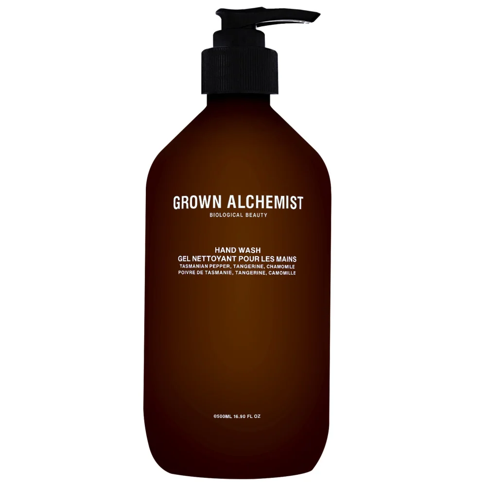Grown Alchemist Hand Hand Wash: Tasmanian Pepper, Tangerine & Chamomile 500ml Image 1