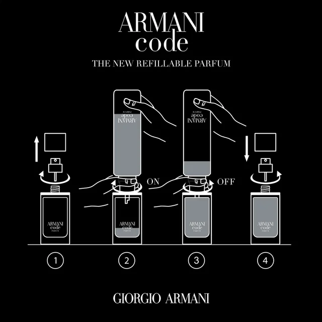 Armani Code Parfum Pour Homme Parfum Refill 150ml