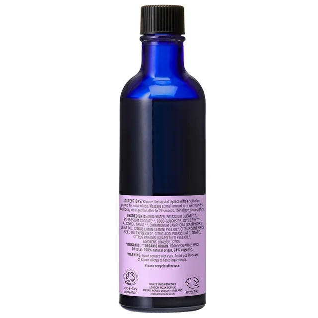 Neal's Yard Remedies Citrus Hand Wash Pumpless 200ml