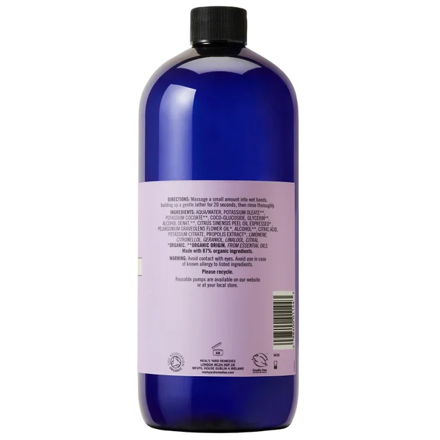 Neal's Yard Remedies Geranium & Orange Hand Wash 950ml