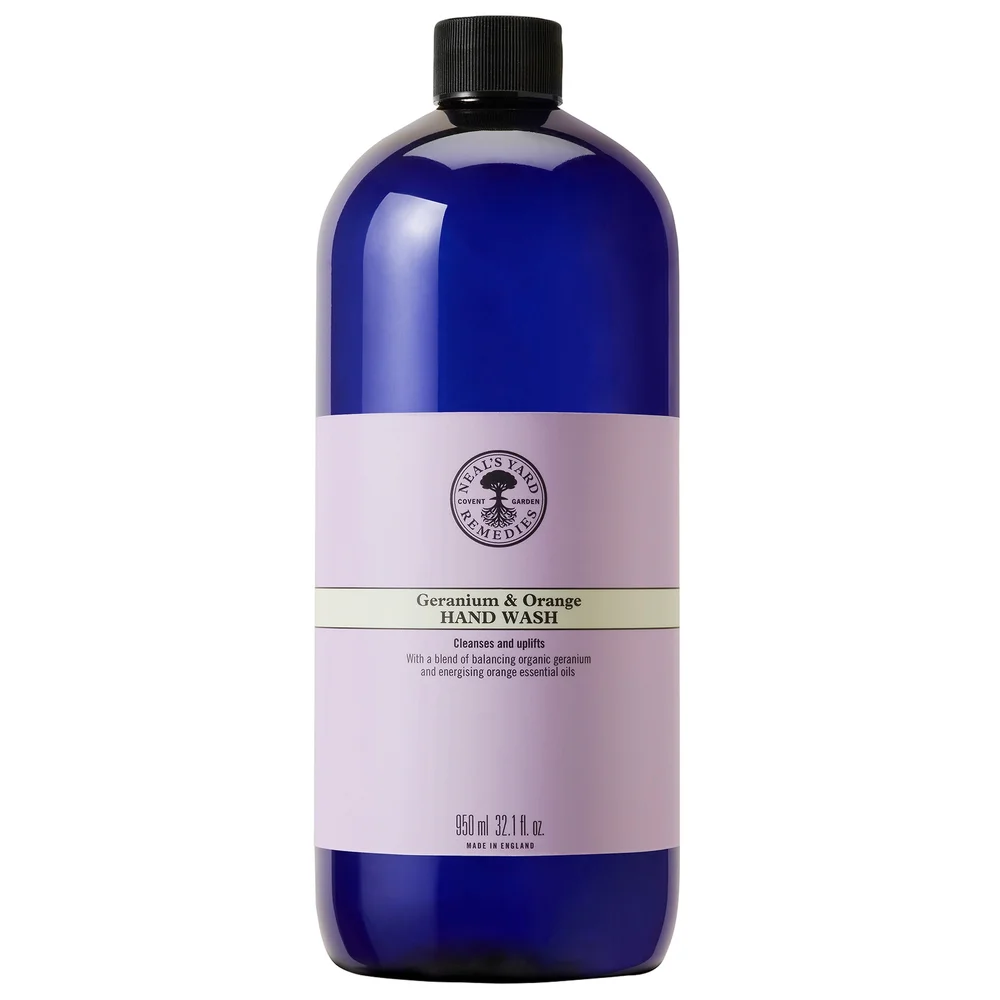 Neal's Yard Remedies Hand Care Geranium & Orange Hand Wash 950ml Image 1