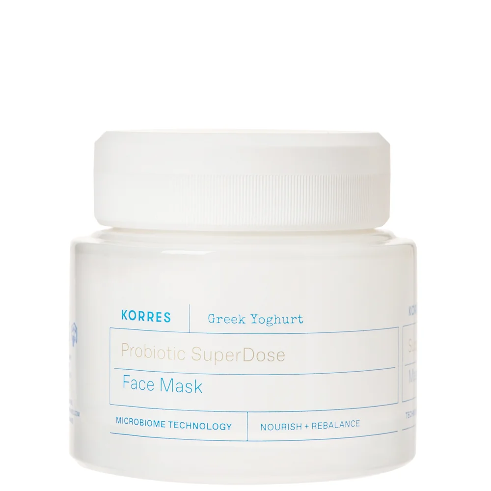 KORRES Greek Yoghurt Probiotic SuperDose Face Mask 100ml Image 1