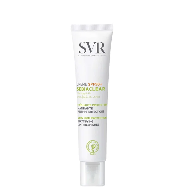 SVR Sebiaclear SPF50+ Mattifying Anti-Blemish Sunscreen 40ml