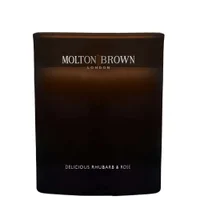 Molton Brown Delicious Rhubarb & Rose Candle 190g - undefined undefined