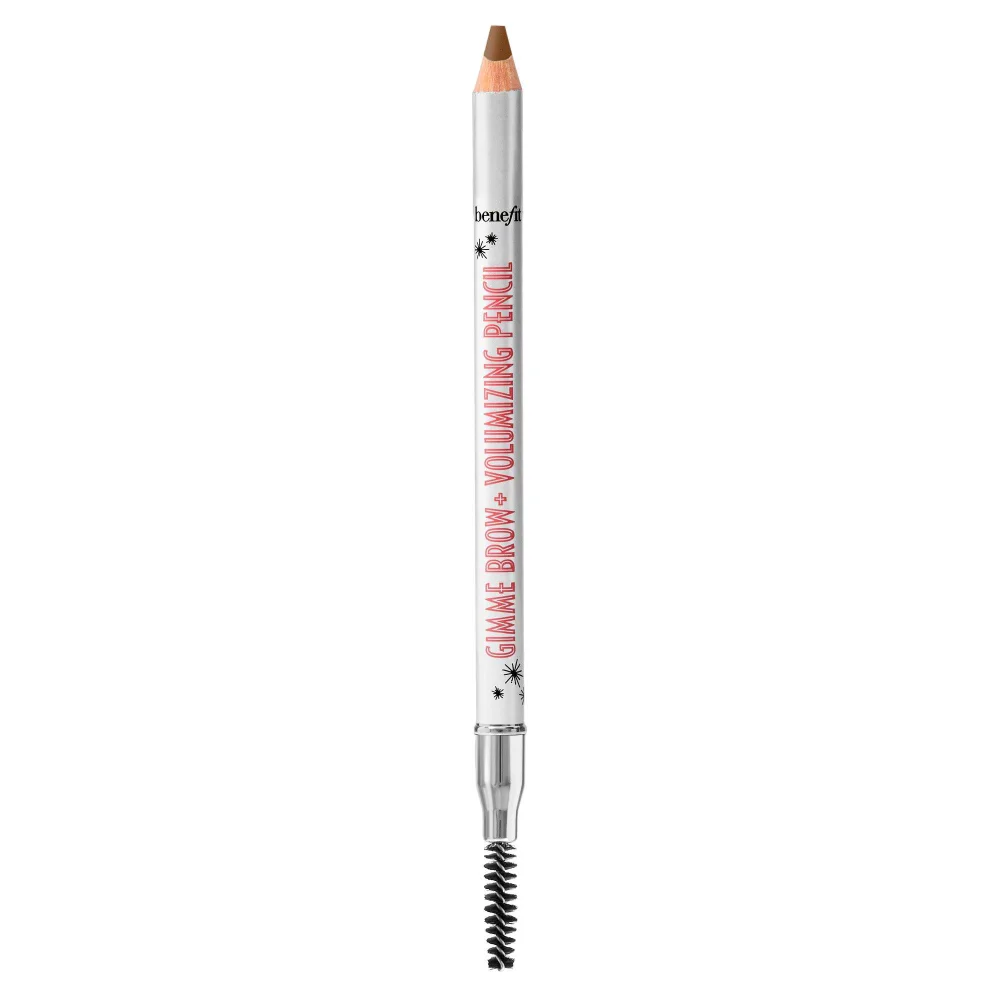 benefit Gimme Brow+ Volumizing Fiber Eyebrow Pencil 3.75 Warm Medium Brown 1.19g Image 1