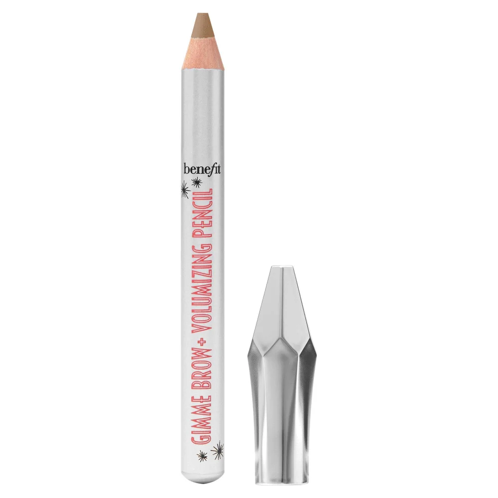 benefit Gimme Brow+ Volumizing Fiber Eyebrow Pencil Mini 3 Warm Light Brown 0.6g Image 1