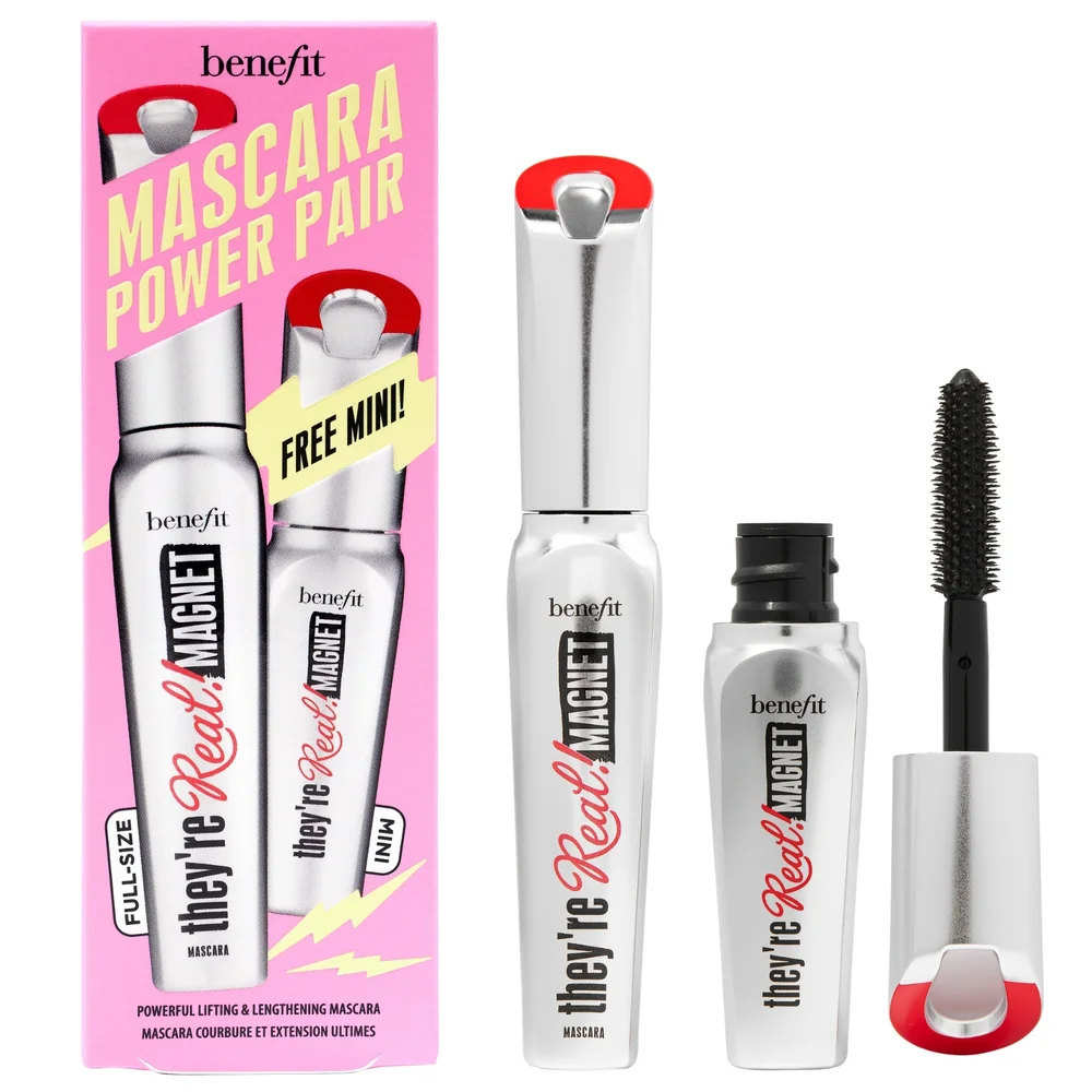 benefit Gifts & Sets Mascara Power Pair They're Real Magnet Extreme Lengthening Mascara Duo Set (Worth £38.00) Image 1