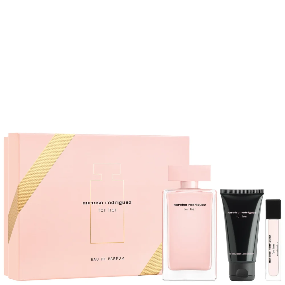 Narciso Rodriguez For Her Eau de Parfum Spray 100ml Gift Set Image 1