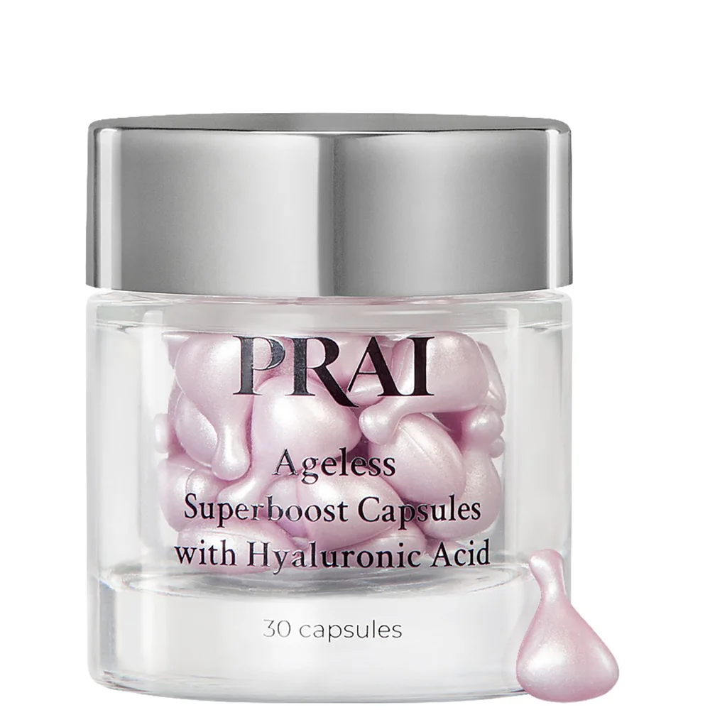 Prai Ageless Superboost Capsules with Hyaluronic Acid for Face & Neck x 30 capsules Image 1