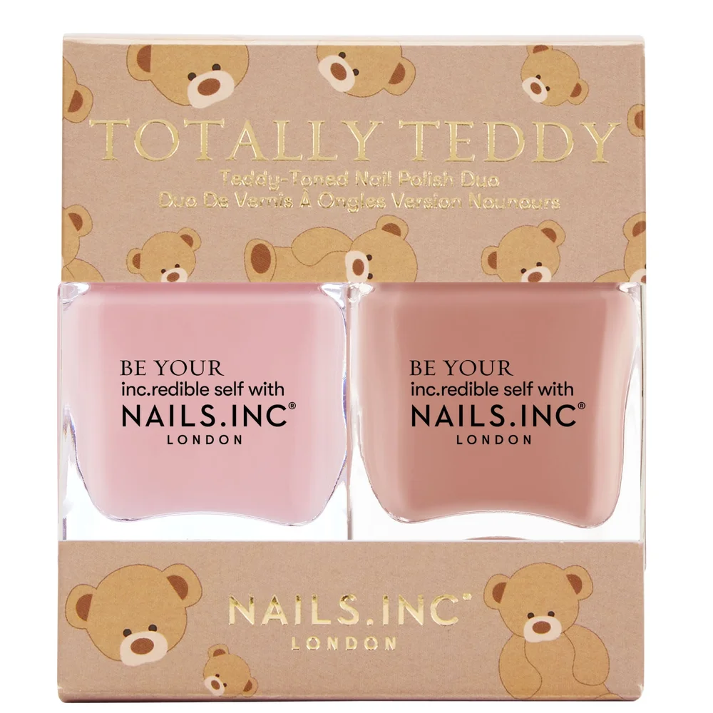NAILS.INC Nail Polish Duo Totally Teddy Image 1
