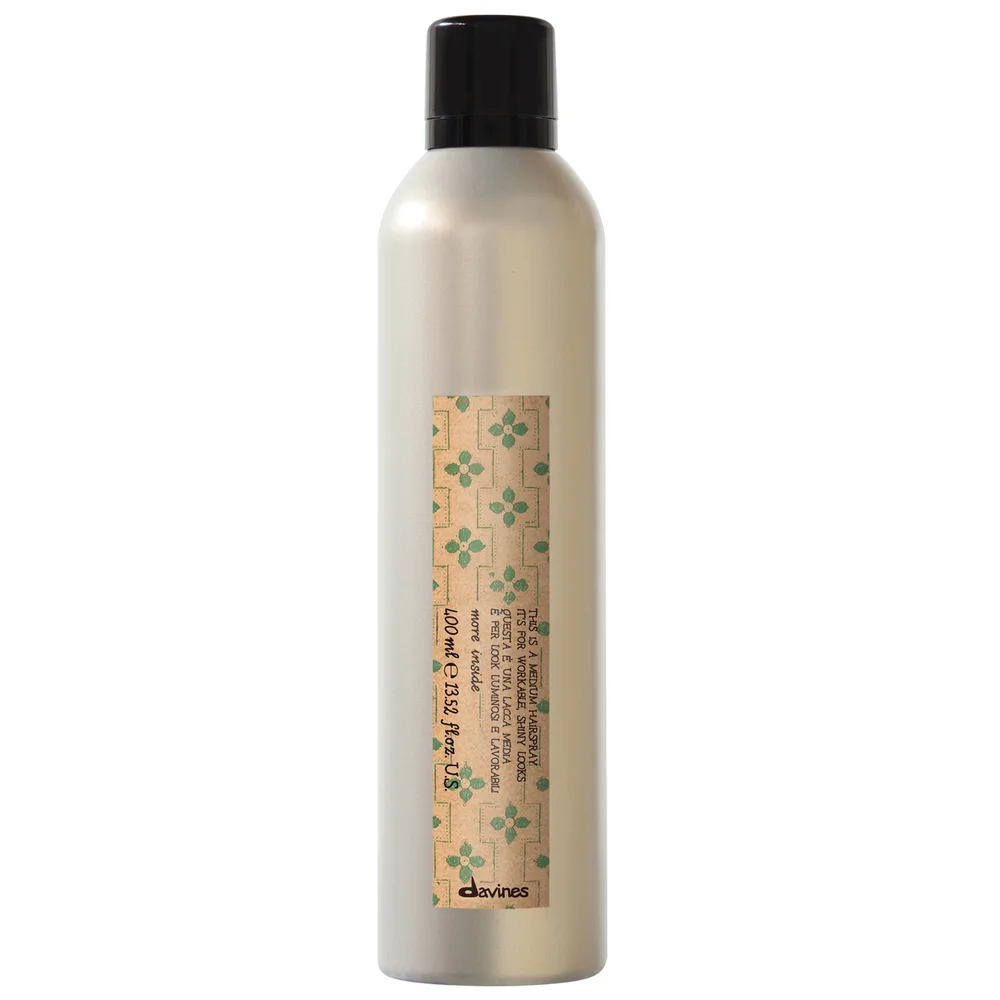 Davines MORE INSIDE This Is A Medium Hairspray 400ml Image 1