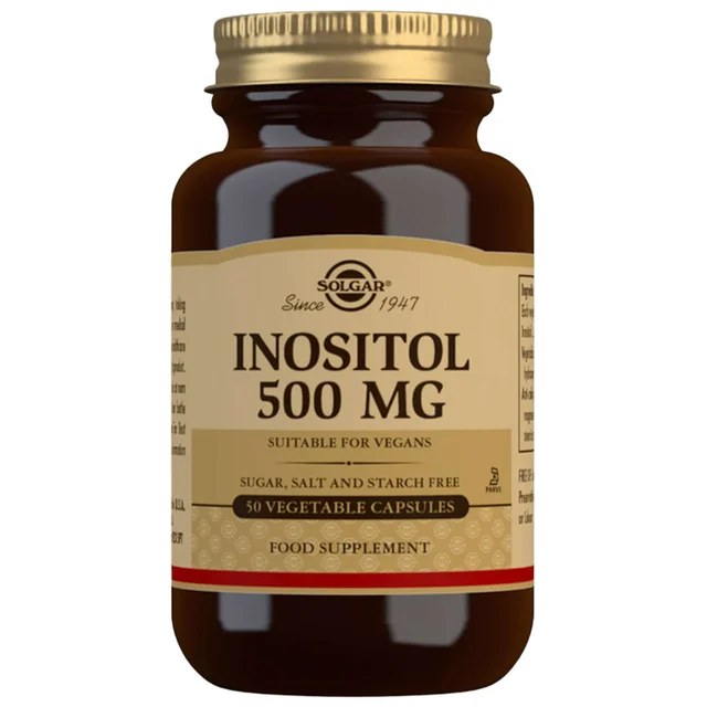 Solgar Antioxidants Inositol 500mg Vegetable Capsules x 50