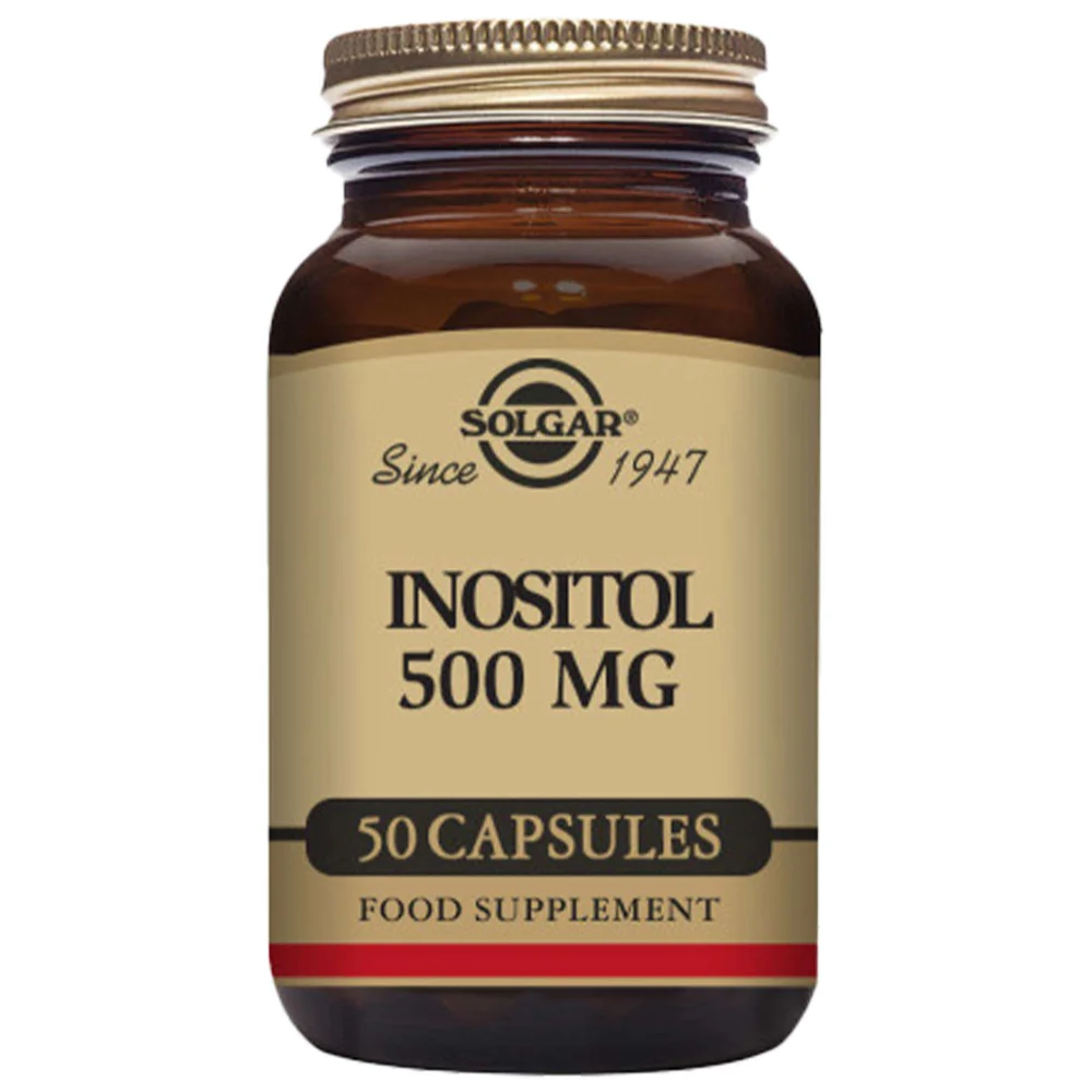 Solgar Antioxidants Inositol 500mg Vegetable Capsules x 50 Image 1