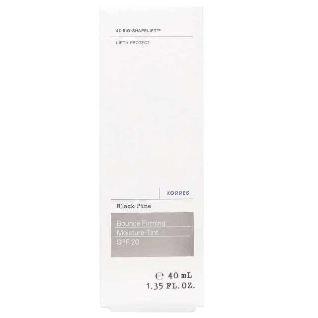 KORRES Black Pine 4D BioShapeLift™ Bounce Firming Tinted Moisturiser SPF20 40ml