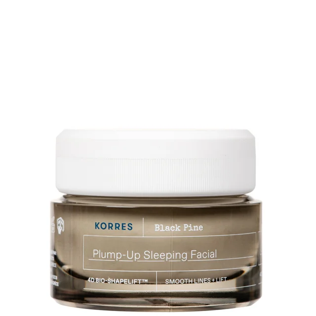 KORRES Black Pine 4D BioShapeLift Plump-up Sleeping Facial 40ml
