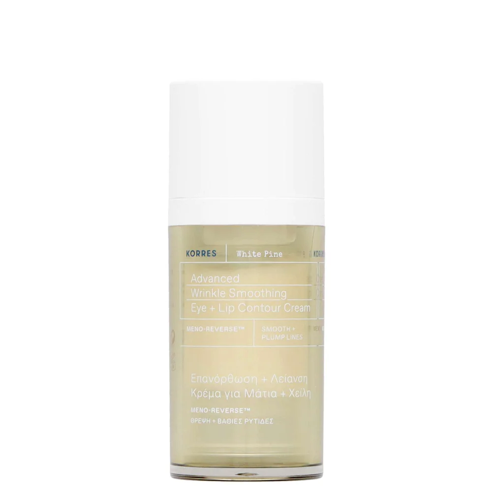 KORRES White Pine Advanced Wrinkle Smoothing Eye & Lips Contour Cream 15ml Image 1