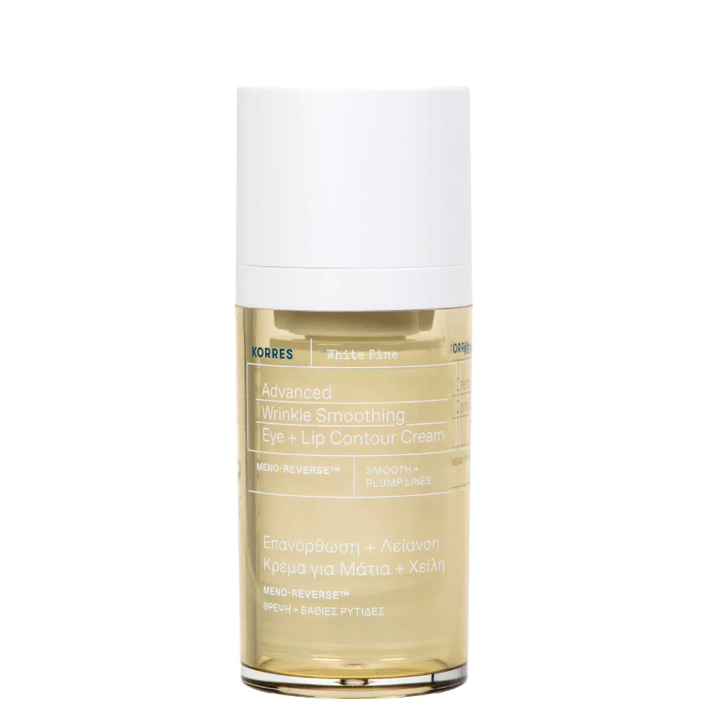 KORRES White Pine  Advanced Wrinkle Smoothing Eye & Lips Contour Cream 15ml Image 1