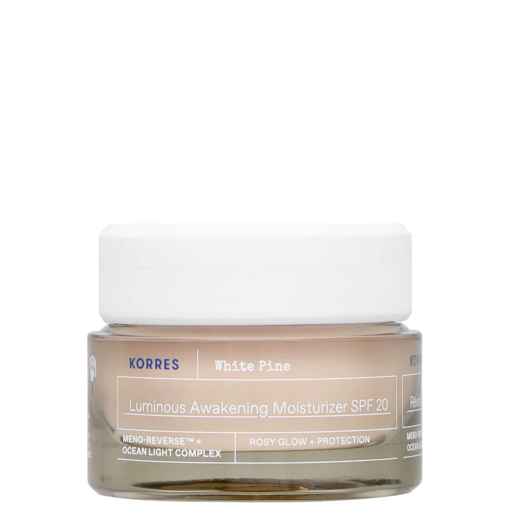 KORRES White Pine Luminous Awakening Moisturiser SPF20 40ml Image 1