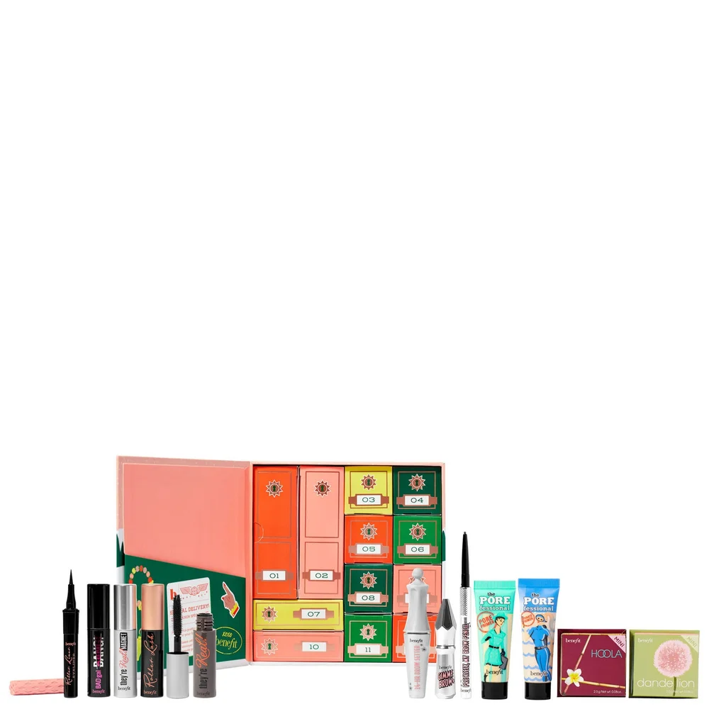 benefit Christmas 2022 Sincerely Yours Beauty Advent Calendar (Worth £134) Image 1