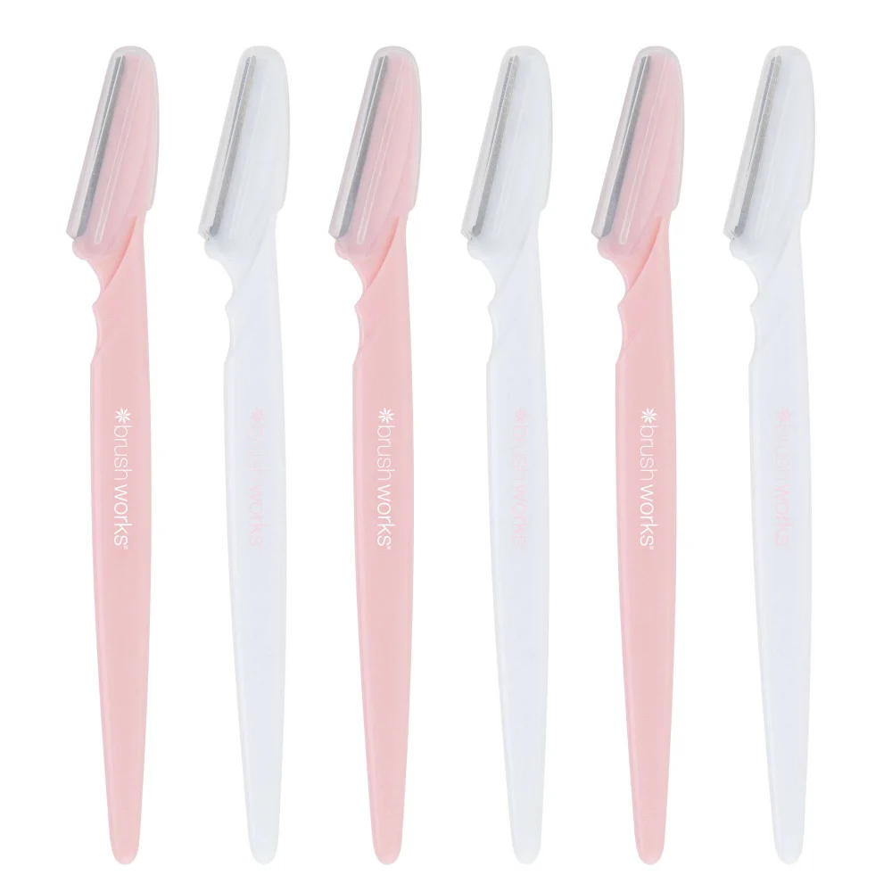 Brushworks Accessories Angled Dermaplaners Pack of 6 Image 1