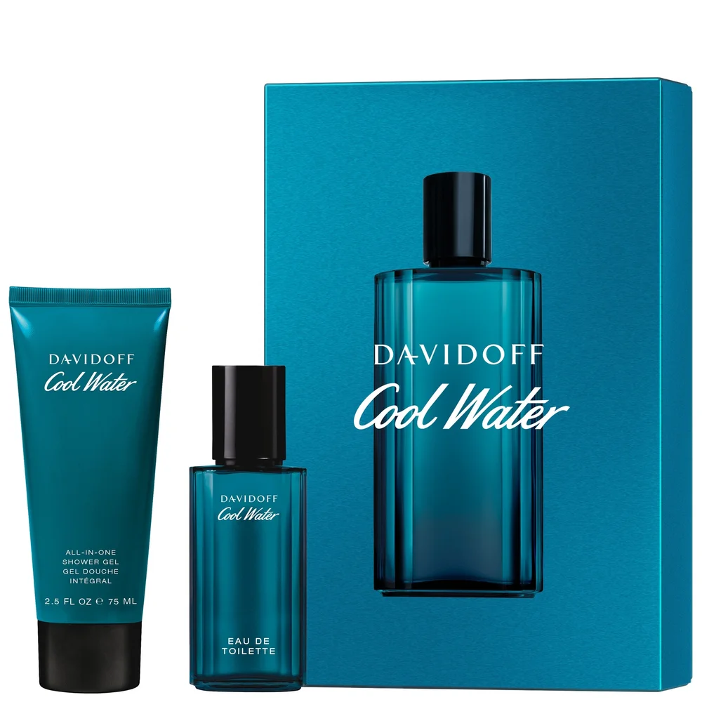 Davidoff Cool Water Man Eau de Toilette Spray 40ml Gift Set Image 1