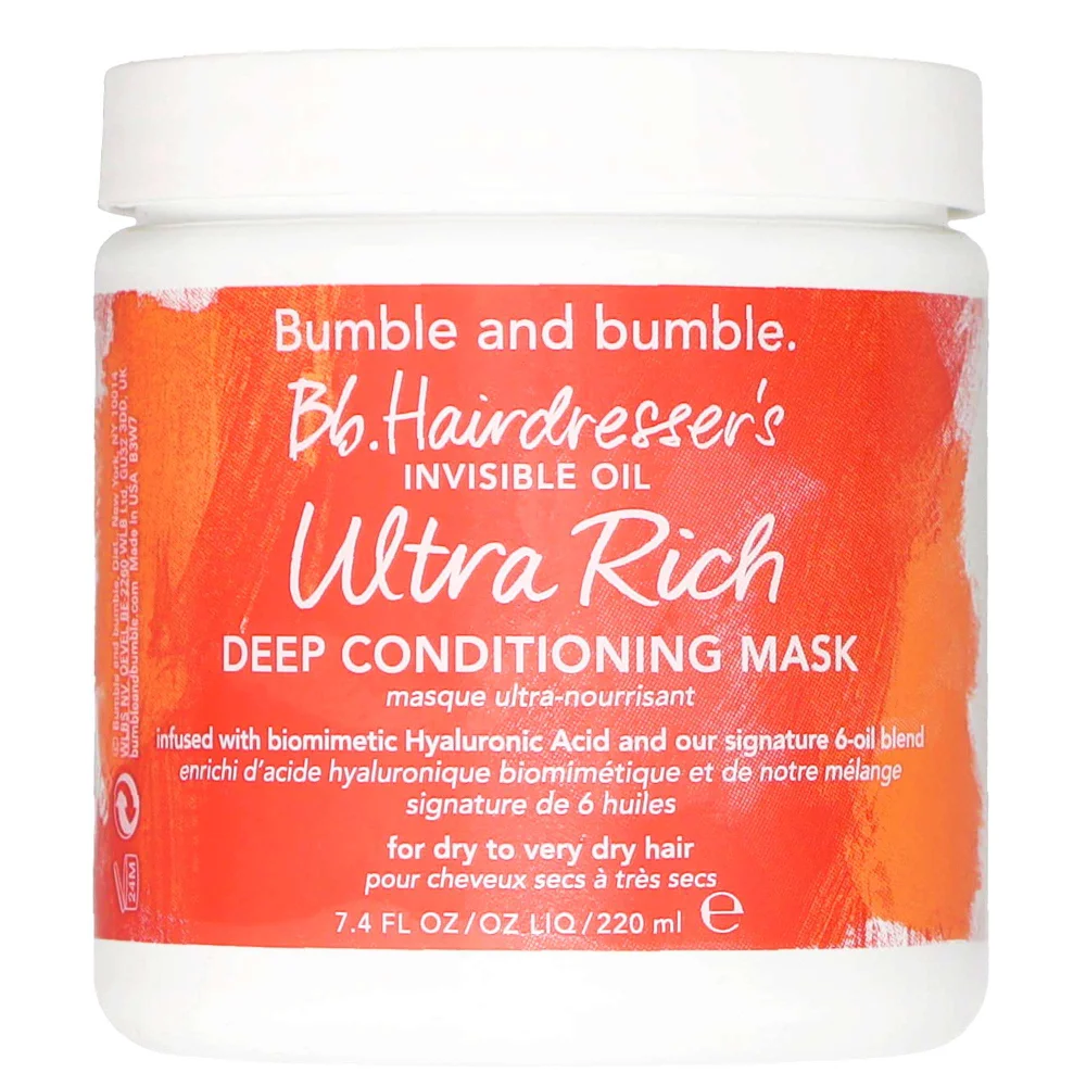 Bumble and bumble Hairdresser's Invisible Oil Ultra Rich Mask 220ml Image 1