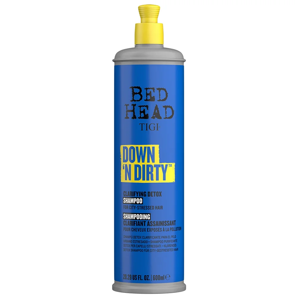 TIGI Bed Head Down N' Dirty Clarifying Detox Shampoo 600ml Image 1