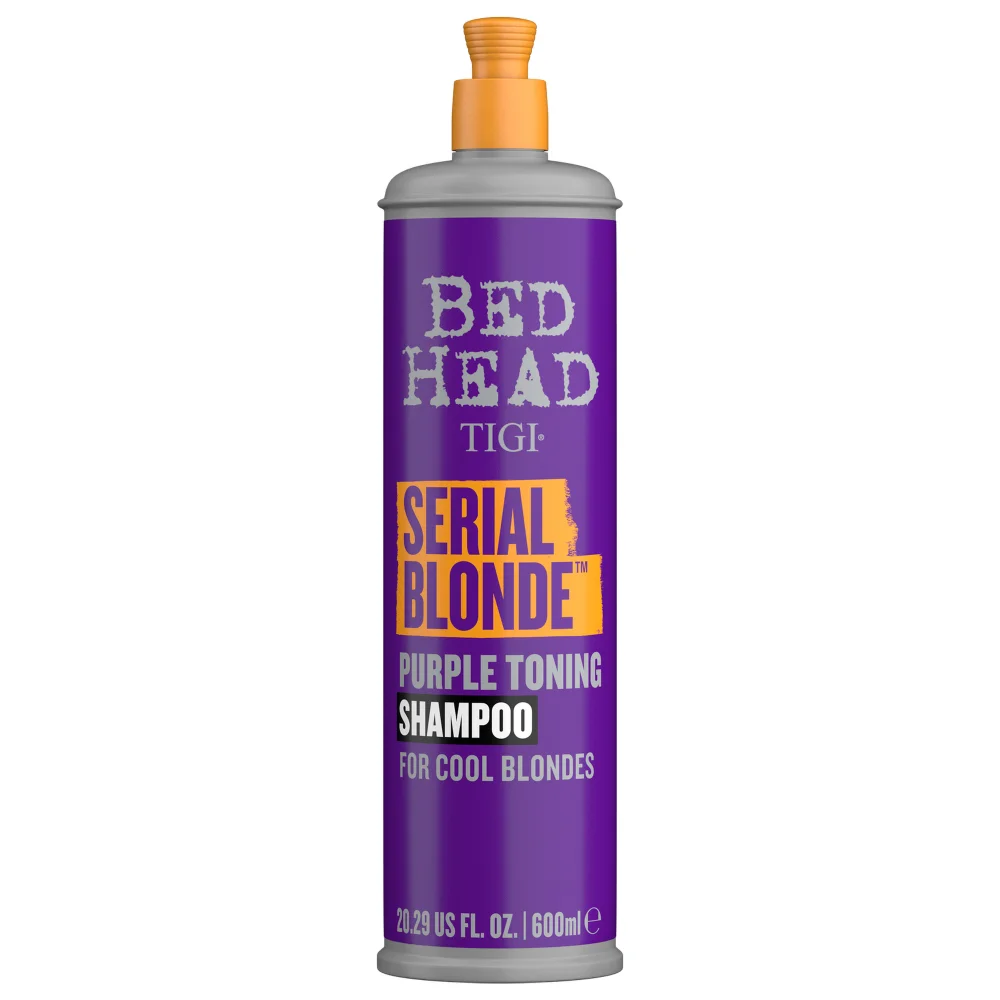 TIGI Bed Head Serial Blonde Purple Toning Shampoo for Cool Blonde Hair 600ml Image 1