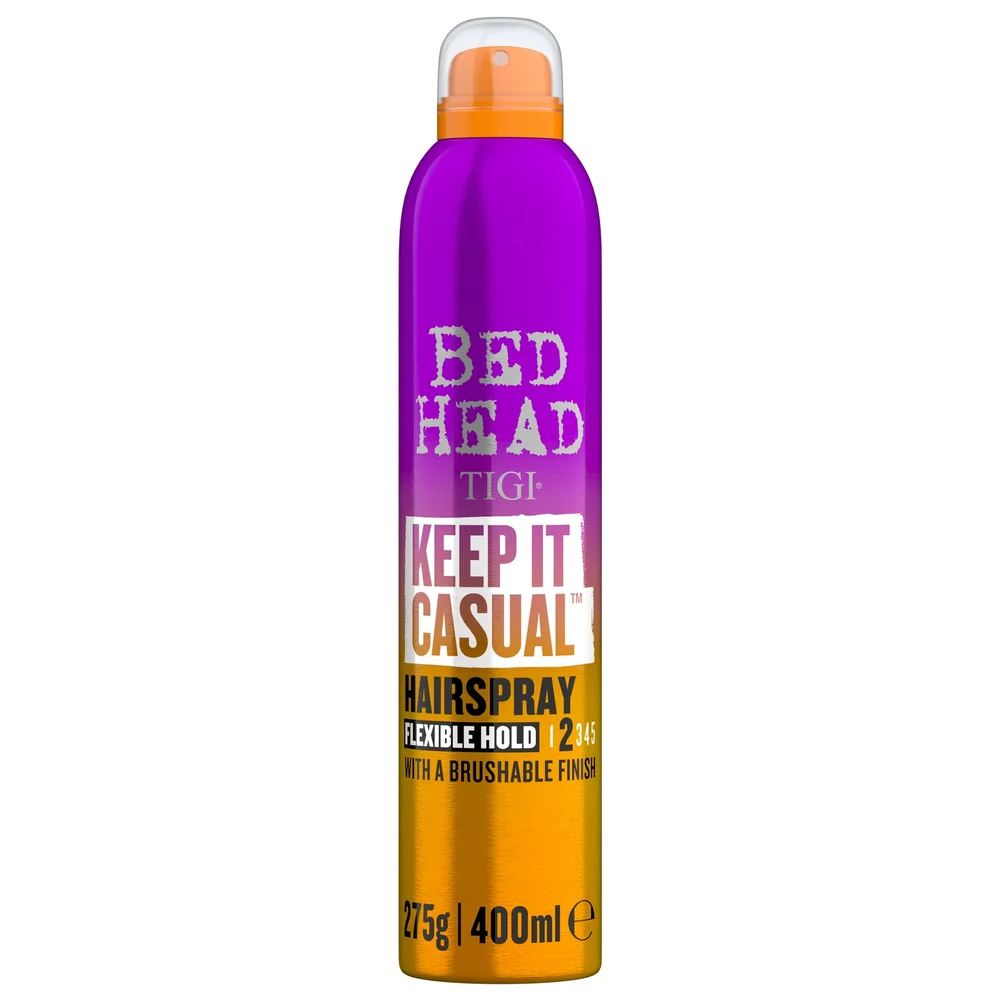 TIGI Bed Head Keep It Casual Flexible Hairspray With Brushable Finish 400ml Image 1