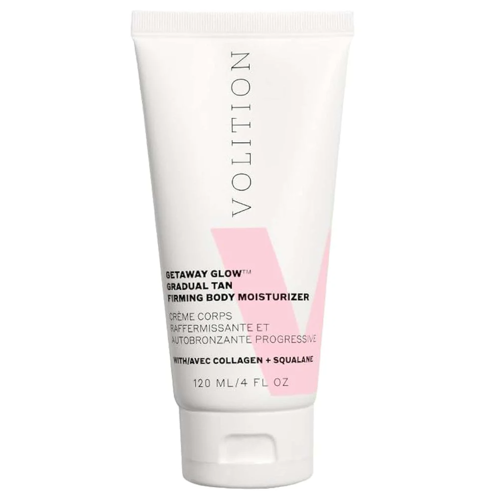 Volition Moisturisers Getaway Glow™ Gradual Tan Firming Body Moisturizer 120ml Image 1