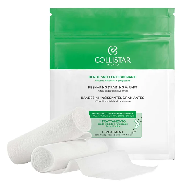 Collistar Reshaping Draining Wraps & Reshaping Draining Solution 100ml