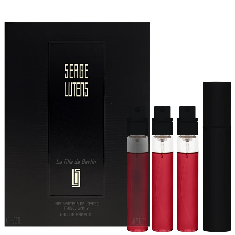 Serge Lutens La fille de Berlin Eau de Parfum Atomizer & 3 x 7.5ml Refills Image 1