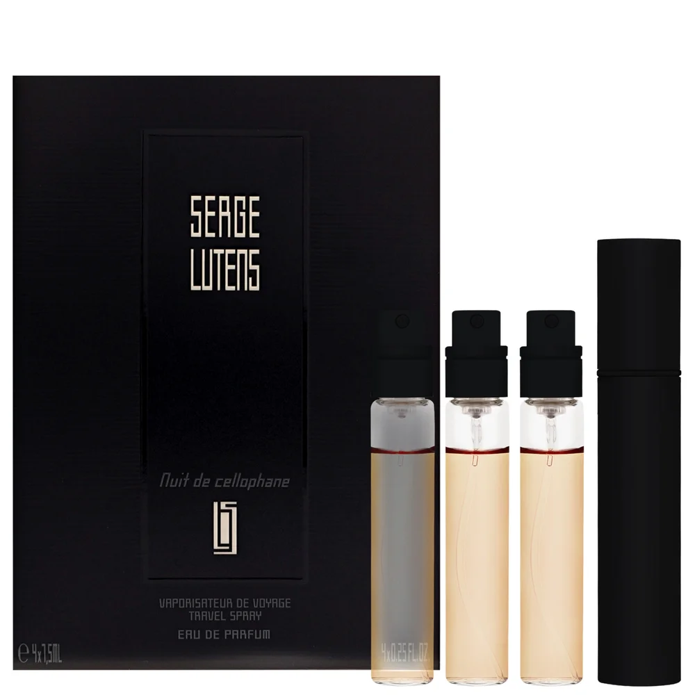 Serge Lutens Nuit de cellophane Eau de Parfum Atomizer & 3 x 7.5ml Refills Image 1