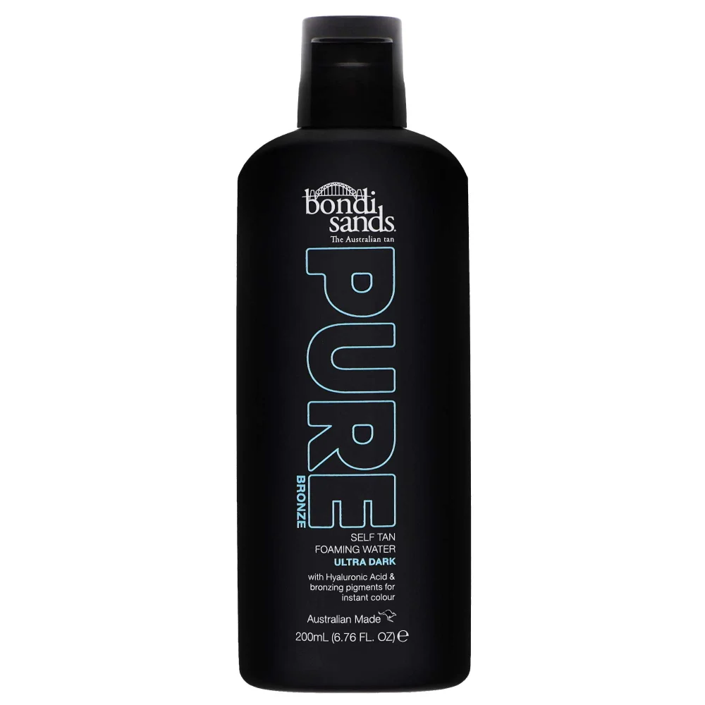 Bondi Sands Foams Pure Bronze Self Tan Foaming Water Ultra Dark 200ml Image 1
