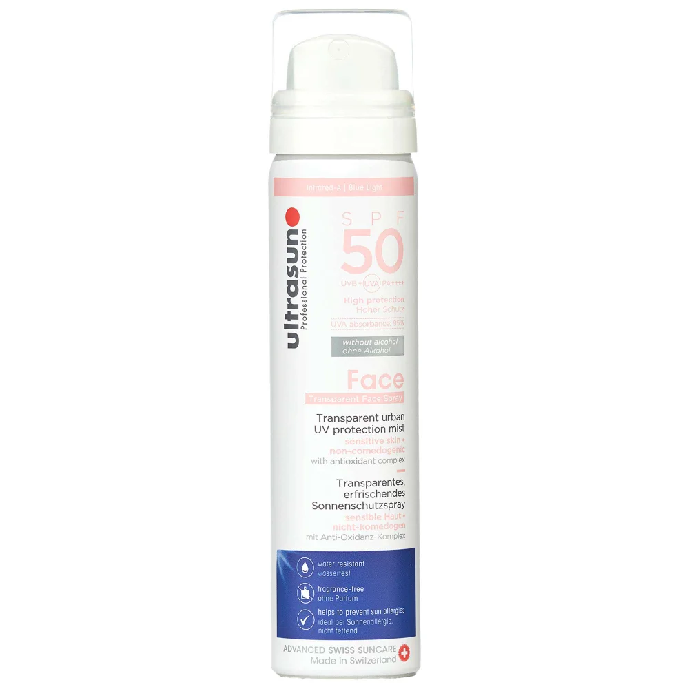 Ultrasun Face  UV Face & Scalp Mist SPF50 150ml Image 1