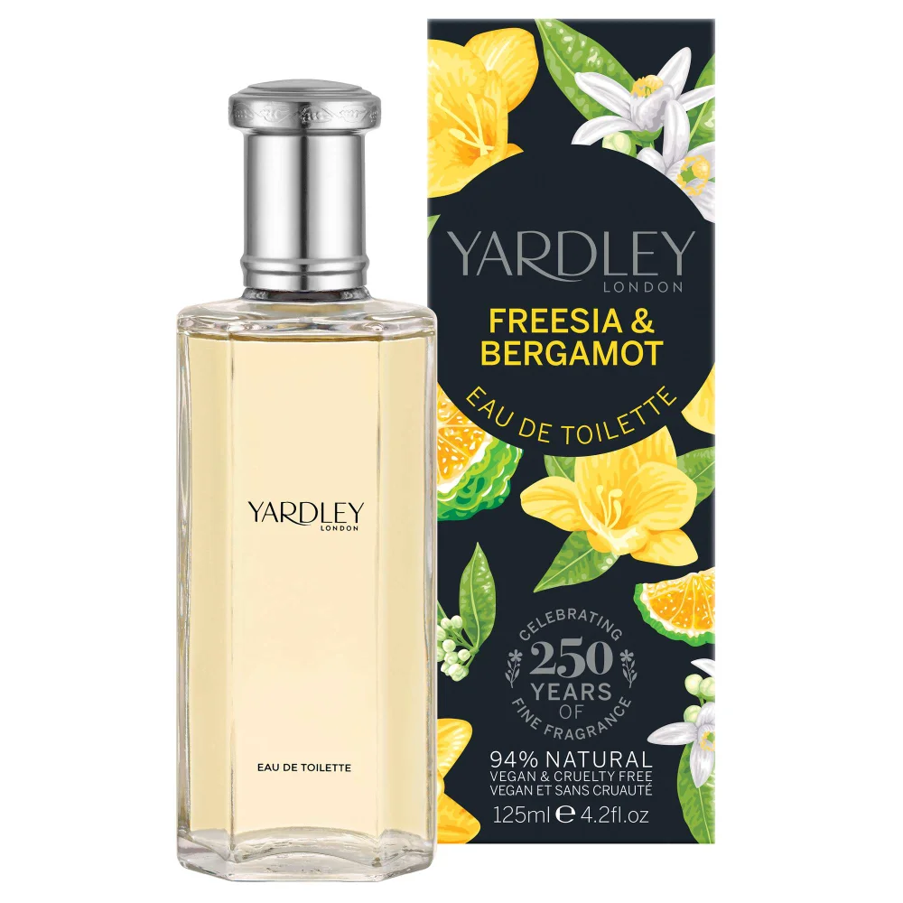 Yardley Freesia & Bergamot Eau de Toilette Spray 125ml Image 1