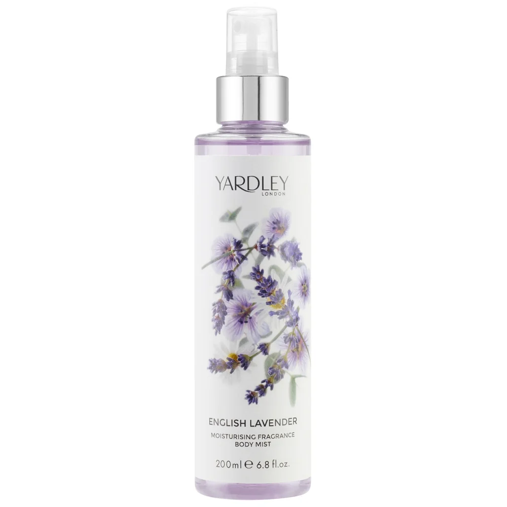 Yardley English Lavender Moisturising Fragrance Body Mist 200ml Image 1