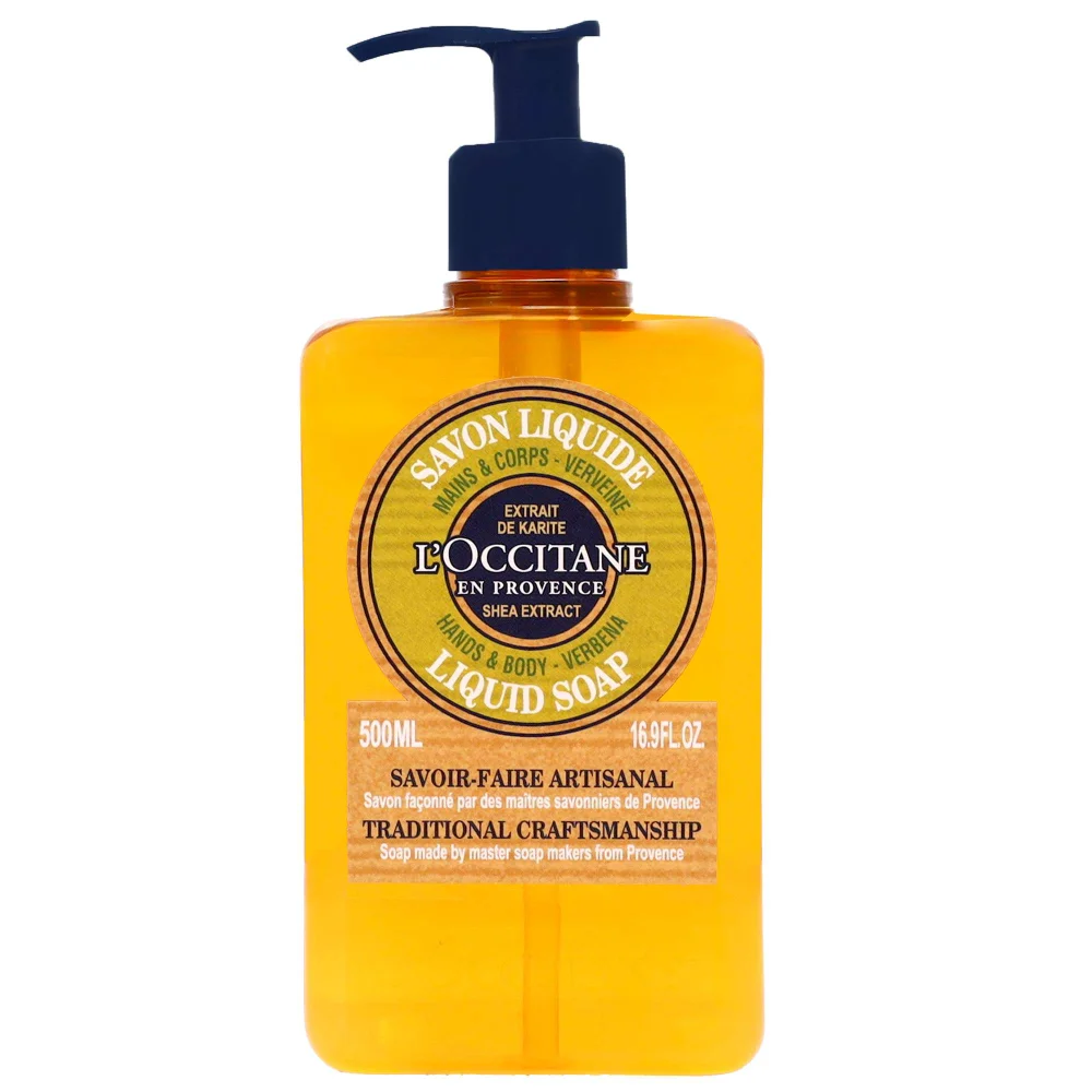 L'OCCITANE Shea Butter Verbena Liquid Soap 500ml Image 1