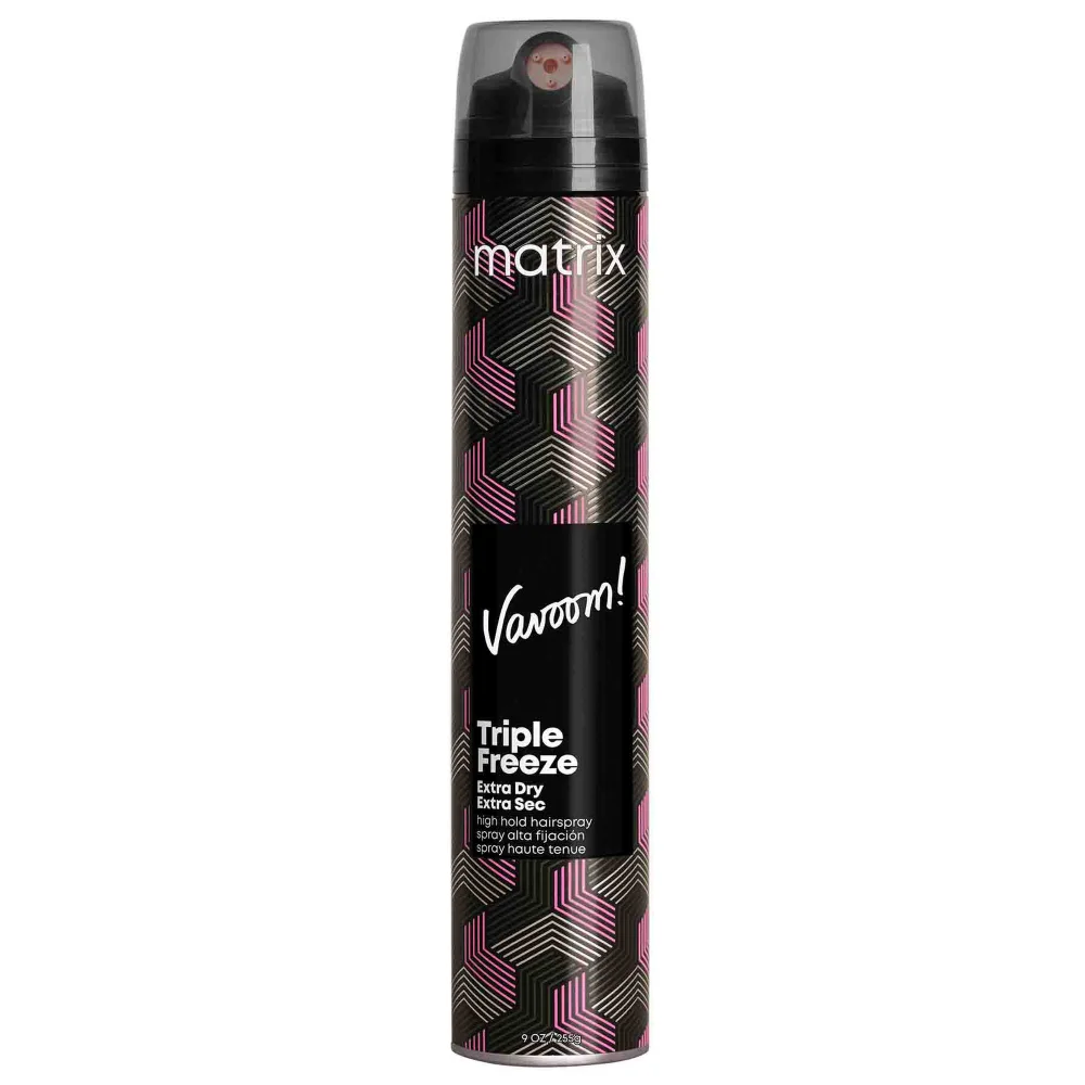 Matrix Vavoom Triple Freeze Extra Dry High Hold Hairspray 300ml Image 1