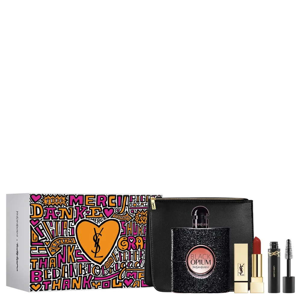 Yves Saint Laurent Black Opium Eau de Parfum Spray 90ml Gift Set Image 1