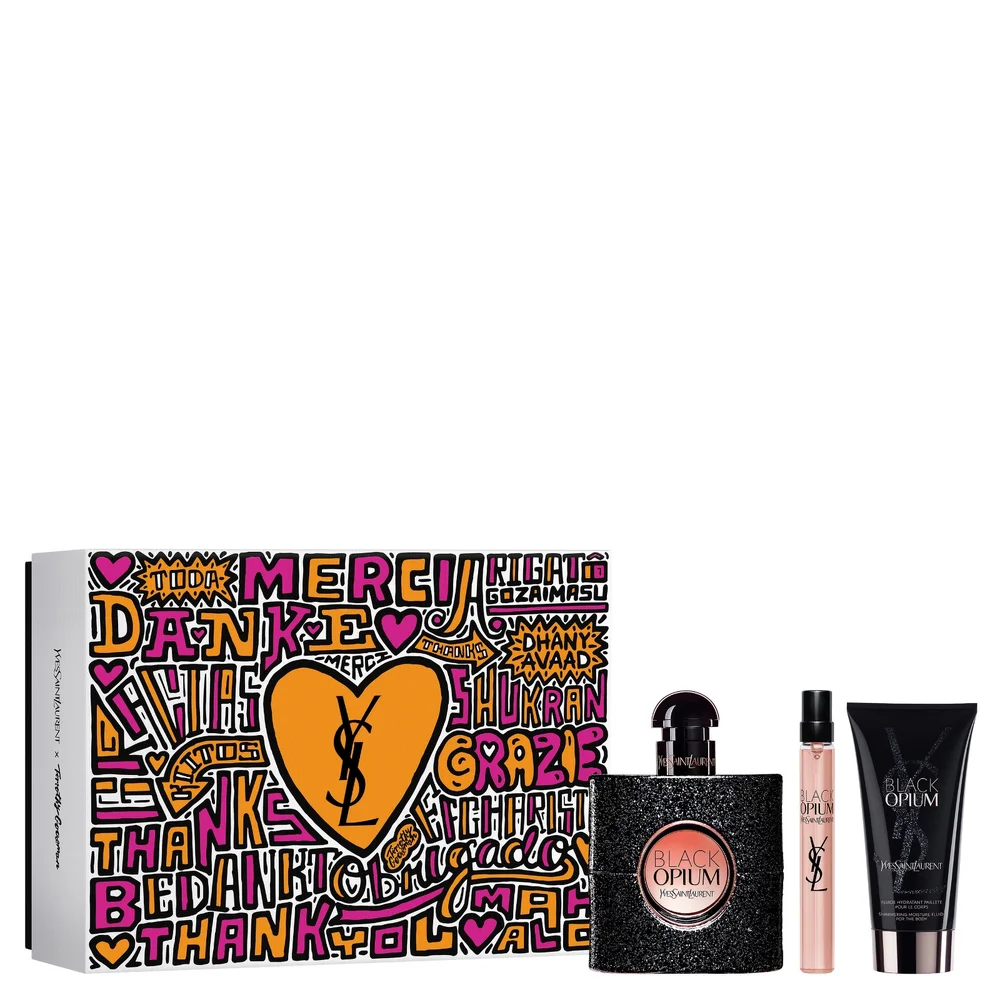 Yves Saint Laurent Black Opium Eau de Parfum Spray 50ml Gift Set Image 1