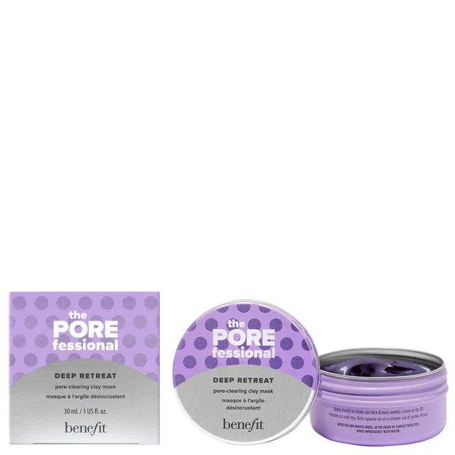 benefit The POREfessional Deep Retreat Pore-Clearing Clay Mask Mini 30ml