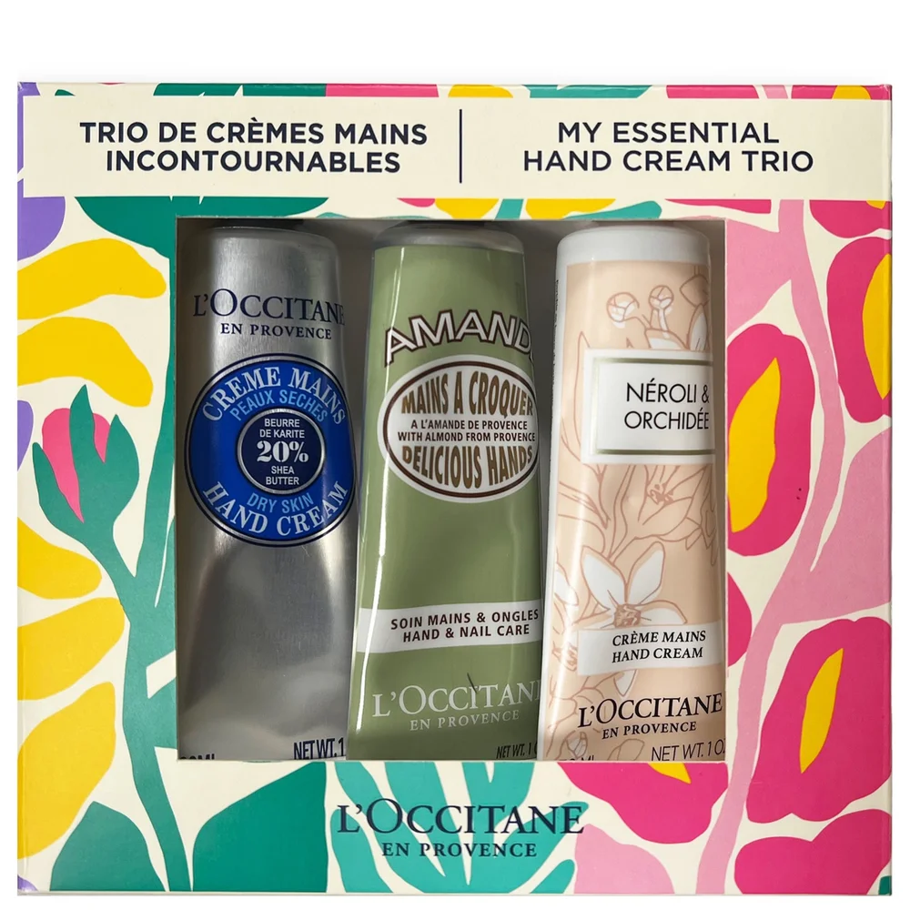 L'OCCITANE Gifts My Essential Hand Cream Trio (Worth £27.00) Image 1